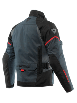 Kurtka motocyklowa tekstylna Dainese Tempest 3 D-Dry niebiesko-czarno-czerwona