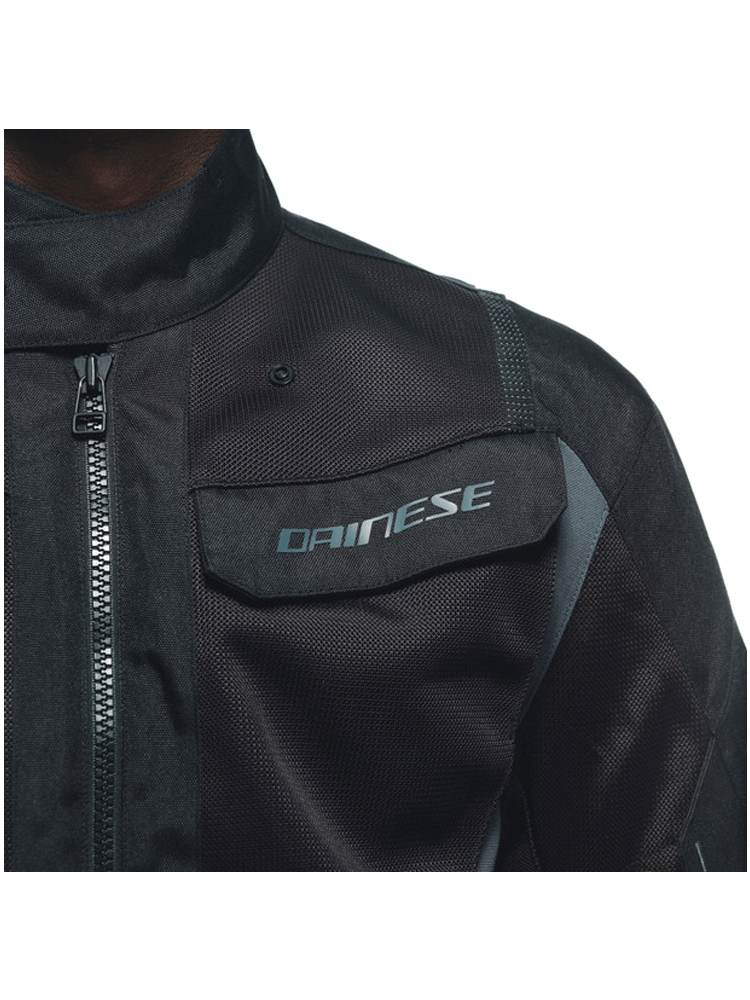Kurtka motocyklowa tekstylna Dainese Desert Tex czarno-szara