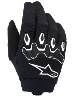Rękawice cross dziecięce Alpinestars MX Full Bore V2 czarno-białe
