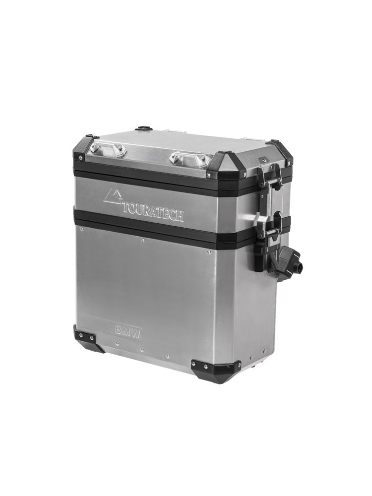 Podwyższenie kufrów Touratech Volume Booster do oryginalnych aluminiowych kufrów BMW srebrne