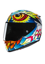 Kask integralny HJC RPHA 12 Spasso niebiesko-czerwony