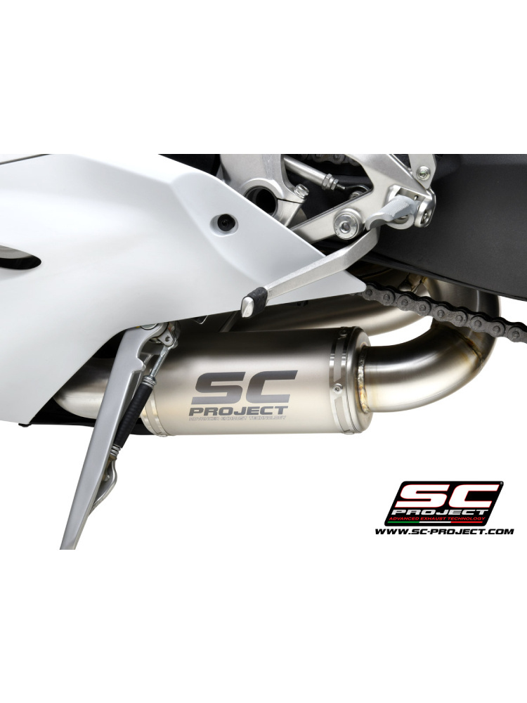 Układ wydechowy SC Project 2-1 S1 Ducati Panigale V2 (20-24) tytan