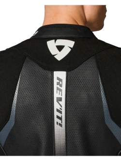 Kurtka motocyklowa skórzana REV’IT! Hyperspeed 3 Air czarno-biała