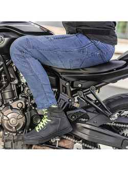 Jeansy motocyklowe Shima Ghost czarne