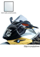 Szyba motocyklowa MRA Racing "R" BMW K1200S (05-09) / K1300S (09-16) przeźroczysta