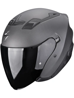 Kask otwarty Scorpion EXO-Z1 Carbon Solid czarny matowy