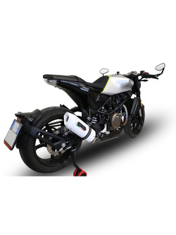 Tłumik G.P.R Albus Evo4 [Slip-On, Aluminium] - Husqvarna Svartpilen 701 [18-20] e4