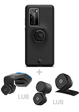 Zestaw do samochodu: etui na telefon Huawei P40 Pro + mocowanie Quad Lock