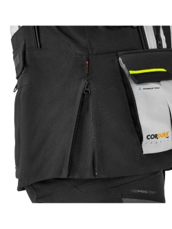 Kurtka motocyklowa tekstylna Shima Tracker szara