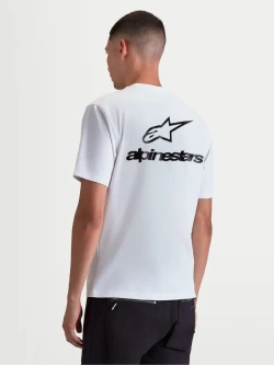 Koszulka z krótkim rękawem Alpinestars Combo Back CSF biała