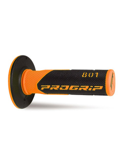 Manetki off-road Progrip 801 czarno-pomarańczowe fluo