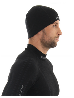 Czapka wełniana Brubeck unisex czarna