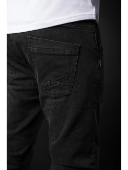 Jeansy motocyklowe 4SR GTS czarne