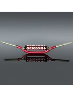 Kierownica motocyklowa Renthal MX Twinfall 997 z gąbką, czerwona [średnica mocowania: 28,6 mm]