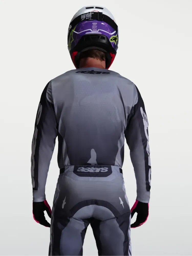 Bluza cross Alpinestars MX Racer Amber szara