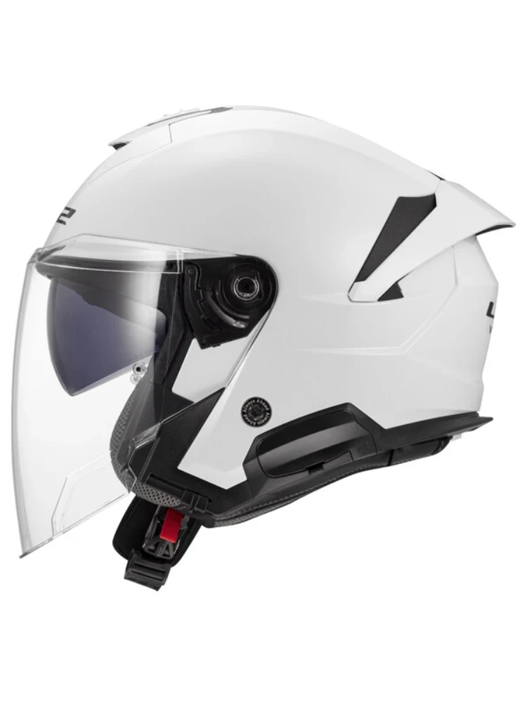 Kask otwarty LS2 OF618 Verso II Solid biały