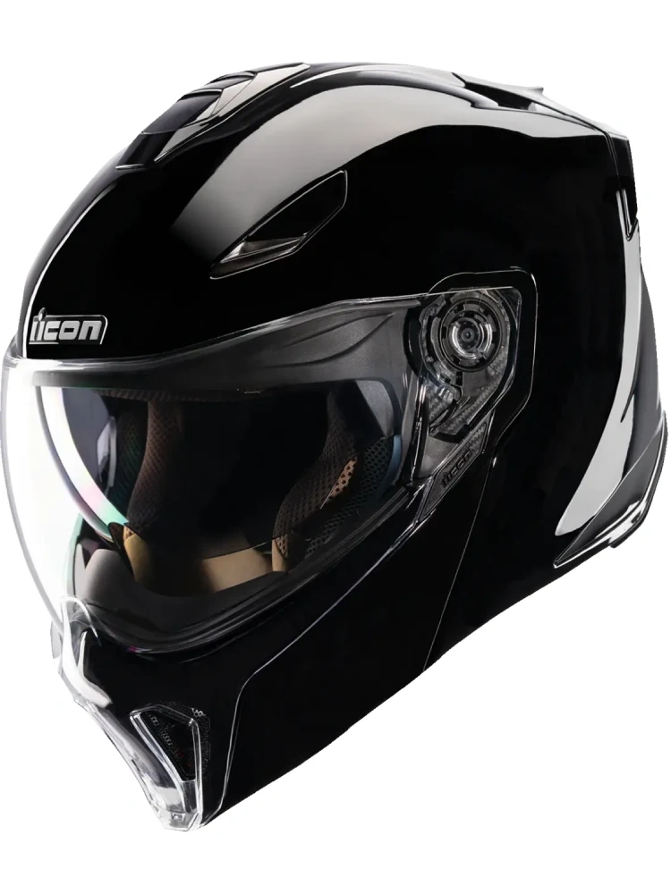 Kask modułowy Icon Threshold Solid czarny