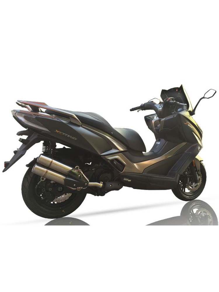 Tłumik IXIL DUAL HYPERLOW XXL, L5X (SLIP ON) - Kymco Xciting 400 (D6)