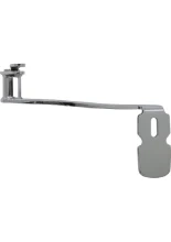 Przedłużona dźwignia hamulca Kuryakyn do Harley Davidson (wybrane modele) srebrna