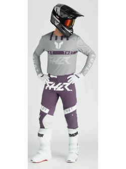 Rękawice cross Thor Launchmode białe