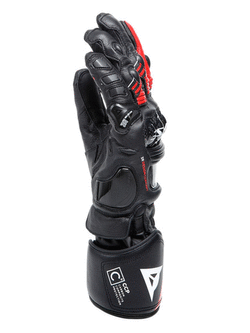 Rękawice motocyklowe Dainese Druid 4 czarno-czerwono-białe