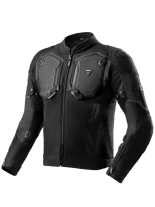 Kurtka motocyklowa tekstylna Rebelhorn Borg II czarna