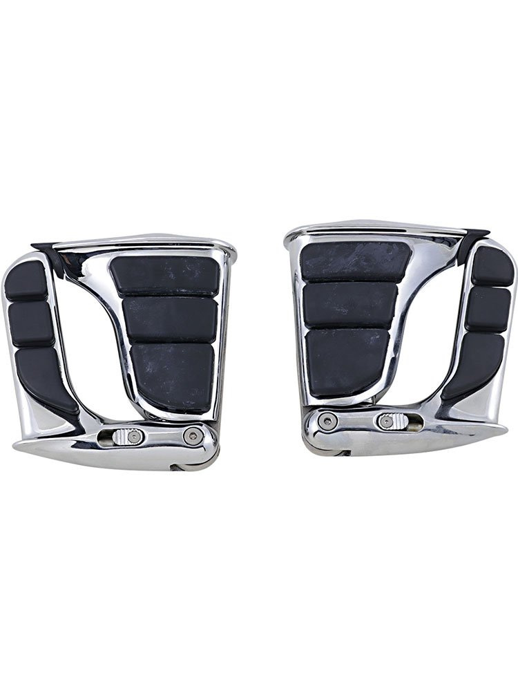 Rozkładane podnóżki SwingWing + adaptery 8886 Kuryakyn do Harley Davidson XL 1200 (wybrane modele)