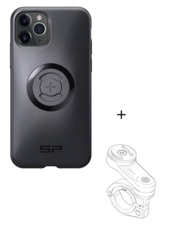 Zestaw na motocykl: etui SPC+ na telefon iPhone 11 PRO/XS/X + mocowanie SP Connect