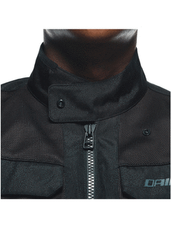 Kurtka motocyklowa tekstylna Dainese Desert Tex czarno-szara