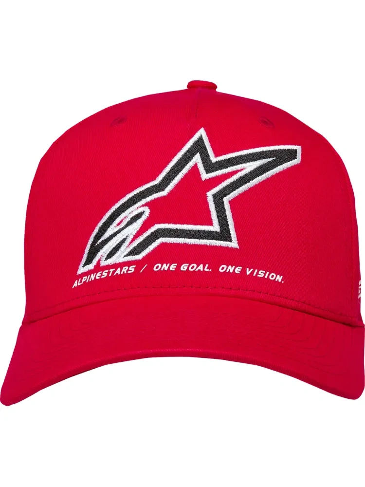 Czapka z daszkiem Alpinestars Lineout czerwona
