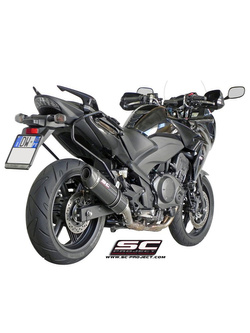 Tłumik owalny SC-Project do Honda CBF 1000 [10-13]