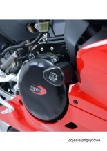 Crash pady Aero R&G do Ducati 899 / 1199 Panigale (12-15), 1299 Panigale (15-19), 959 Panigale (16-19), Panigale V2 (20-21) białe