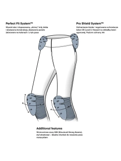 Legginsy motocyklowe damskie Rebelhorn Chica czarne