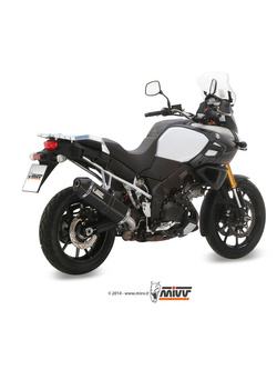 Tłumik motocyklowy Slip-On Line (Speed Edge) MIVV do Suzuki V-Strom 1000 / XT (14-20) / 1050 / XT (20-) czarny