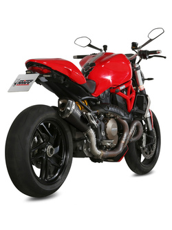 Tłumik motocyklowy Slip-On Line (Delta Race) MIVV do Ducati Monster 1200 / S (14-16) czarny