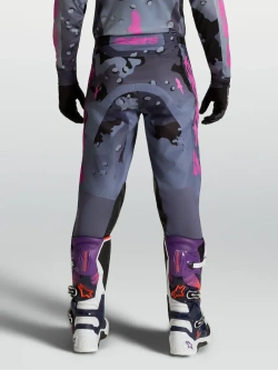 Spodnie cross Alpinestars MX Racer Lone szaro-fioletowe