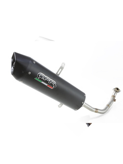 Pełny układ wydechowy G.P.R Furore Nero [Racing System, Black Aluminium] - Honda PCX 125 [14-16]