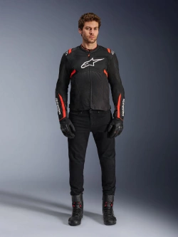 Kurtka motocyklowa tekstylna Alpinestars T-SPS Air V2 czarno-czerwona