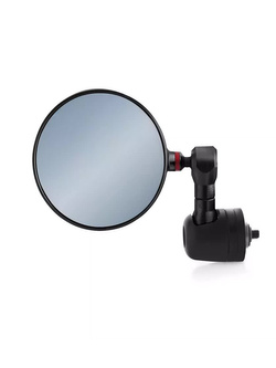 Lusterko motocyklowe Rizoma Spy-R [Ø 80 mm] czarne
