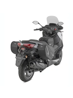Sakwy motocyklowe GIVI EASY11 z możliwością zmiany pojemności, czarne [pojemność.: 2 x 25l]