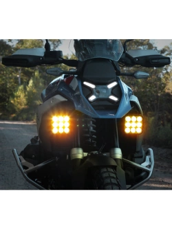 Światło drogowe Denali DL9 z technologią Datadim bursztynowe