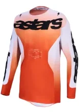 Bluza cross Alpinestars MX Racer Amber biało-czarno-czerwona