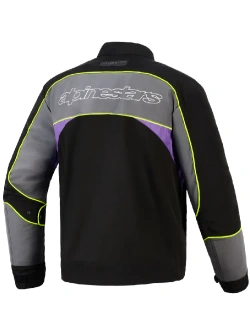 Kurtka motocyklowa tekstylna Alpinestars Unite czarno-szara-fluo