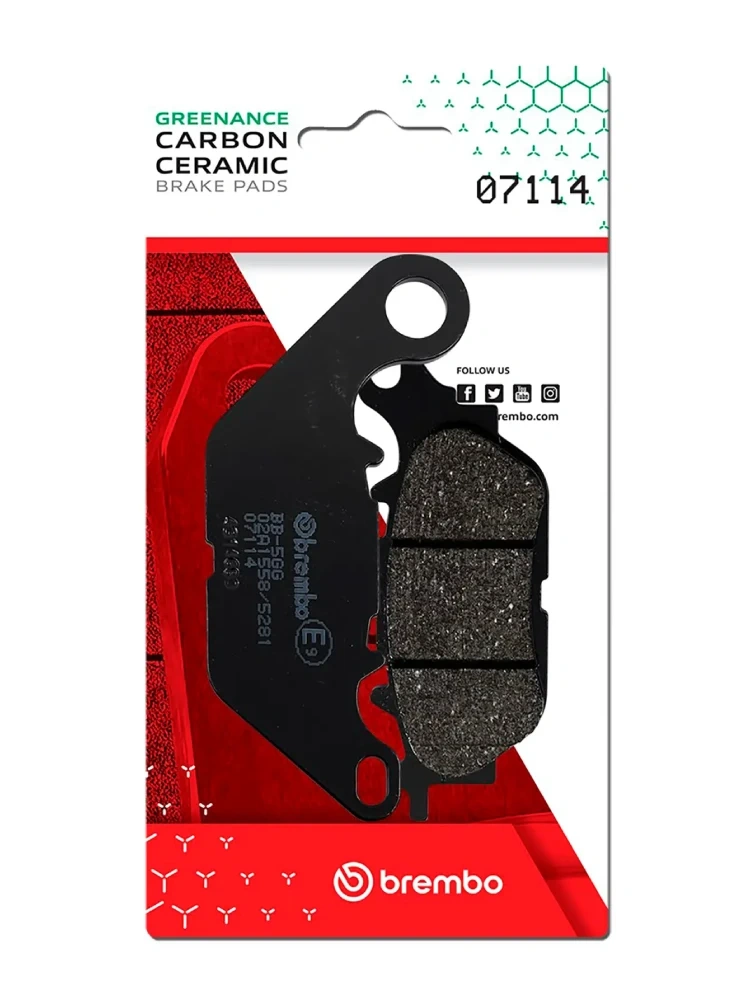 Klocki hamulcowe Brembo Genuine CC Yamaha D'elight 125 (17-)/ N-Max 125 (15-) [kpl. na 1 tarczę]