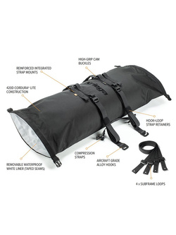 Torba na tył Kriega Rollpack [20L] czarna