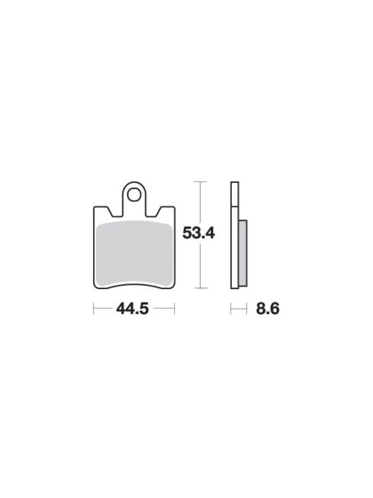 KLOCKI HAMULCOWE SBS 740 HS