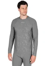 Koszulka termoaktywna z długim rękawem Knox Dual Active szara