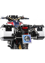 Zestaw: kufry boczne + stelaże Hepco&Becker Xplorer Cutout Honda CRF 1000 Africa Twin (18-19)