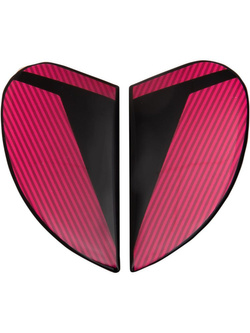 Panele boczne Icon do kasku Airform Conflux różowe