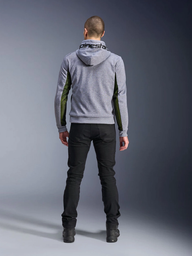 Bluza motocyklowa Alpinestars Chrome Air czarno-szara-fluo